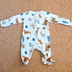 Baby Woodland Footie Pajamas